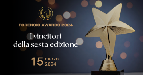 Vincitori Forensic Awards 2024