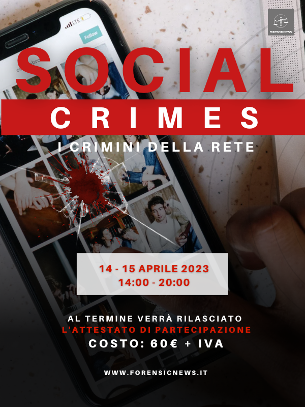 Social Crimes, i crimini nella rete